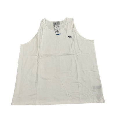 Adidas Men’s White Essentials Trefoil Tank Top Size 2XL