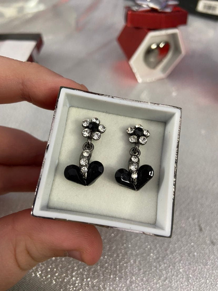 Black/Silver Trio Jewelry Set