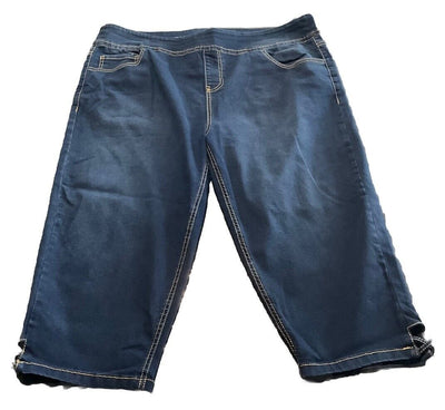 Avenue Blue Ankle Denim Jeans Size 22