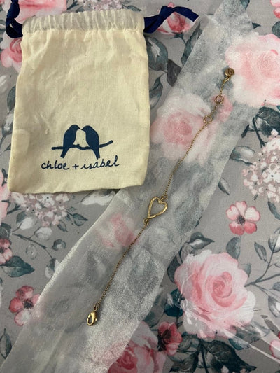 Chloe+Isabel Gold Heart Bracelet
