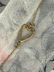 Chloe+Isabel Gold Heart Bracelet