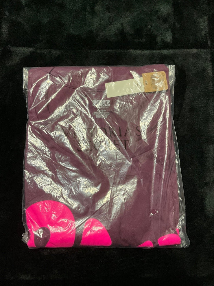 Victoria’s Secret PINK Maroon Heart Tee