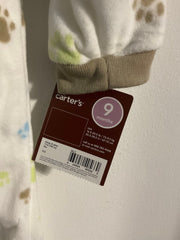 Carter’s Flannel Paw Onesie