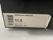 Jordan Air Franchise Black 881472-011 Sneakers Size 11.5