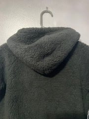 Kids Jordan Black Fluffy Jacket