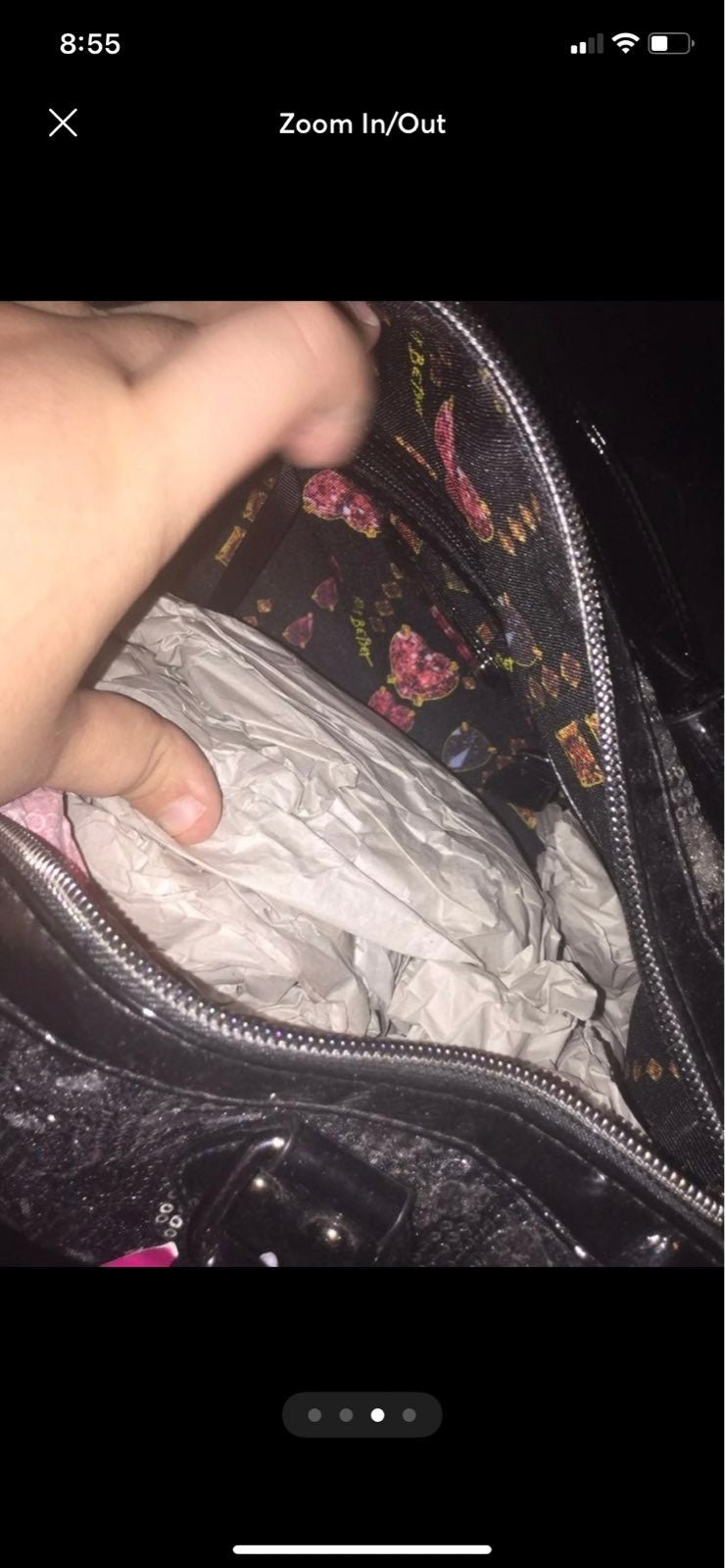 Betsey Johnson Sequin Purse