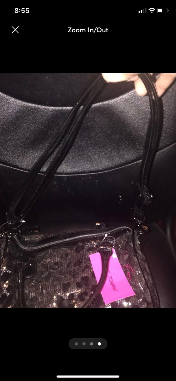 Betsey Johnson Sequin Purse