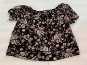 Women’s Myth Purple Floral Off Shoulder Top SIZE 2X