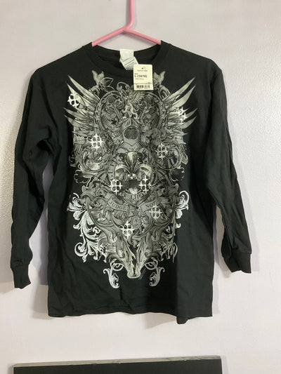 Delta Pro Weight Black Long Sleeve Shirt