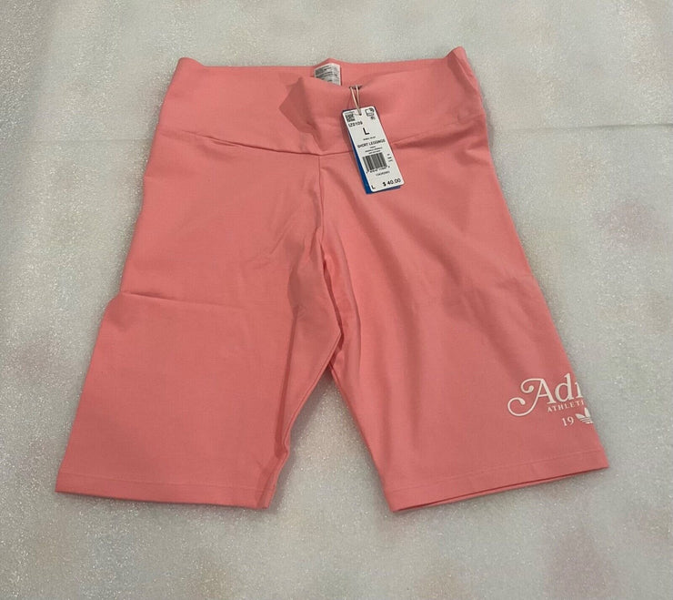 Adidas Women's Pink Short Leggings Size S M L XL
