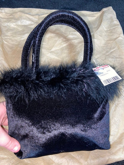 La Rue Mini Fuzzy Purse