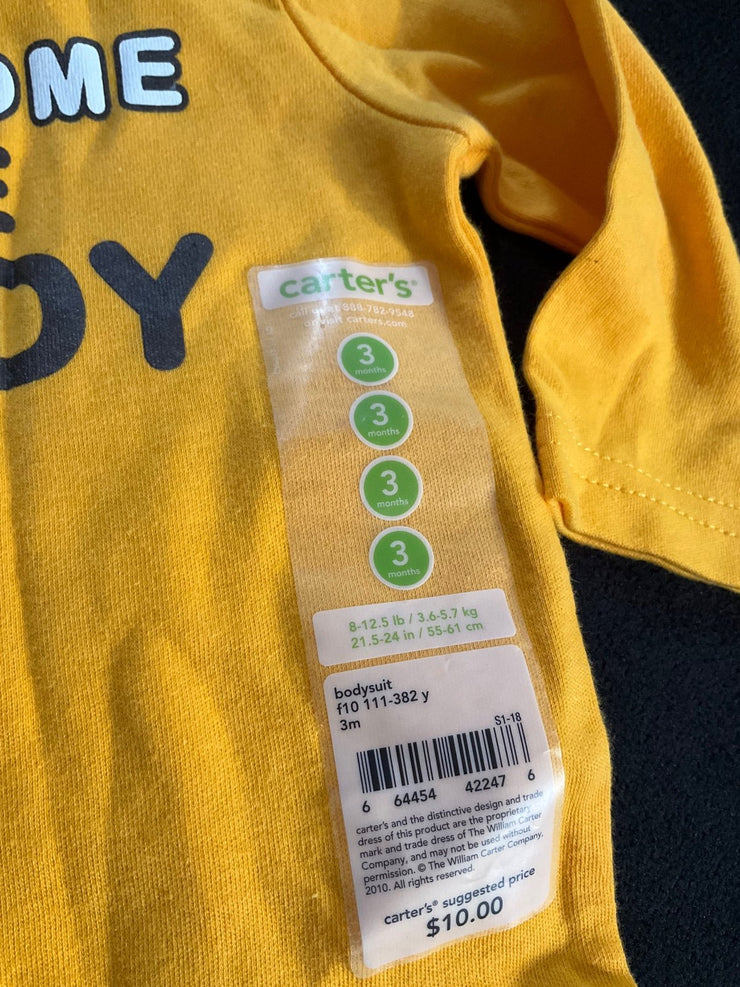Carter’s Yellow Onesie