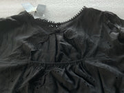 Torrid Black Abbey Challis Eyelet Back Cut Out Size 2X