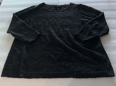 Lane Bryant Black Tinsel Sweater Size 22/24