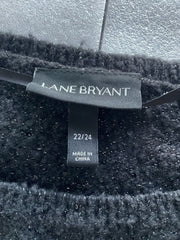 Lane Bryant Black Tinsel Sweater Size 22/24