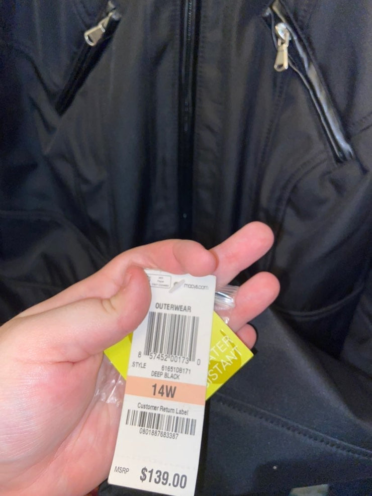 Style and Co Leather Jacket