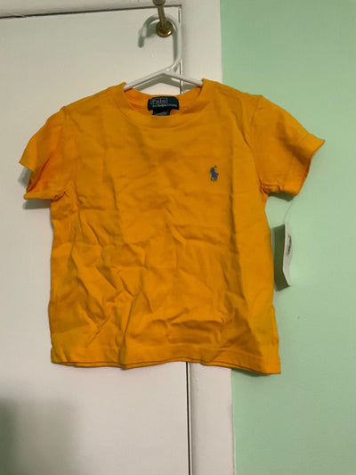 Polo Ralph Lauren Boys Yellow Short Sleeve Shirt