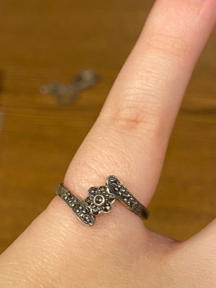 Sterling Silver Earrings and Ring