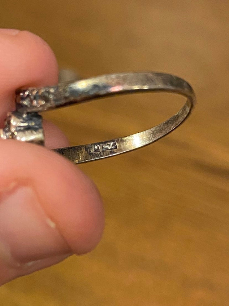 Sterling Silver Earrings and Ring
