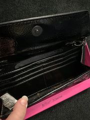 Betsey Johnson Leopard Sequin Clutch