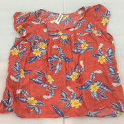 Women’s Old Navy Coral Floral Tank Top