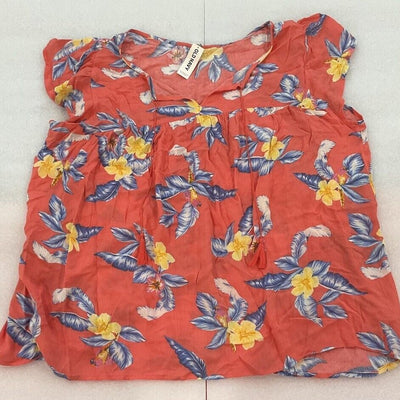 Women’s Old Navy Coral Floral Tank Top