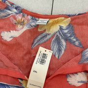 Women’s Old Navy Coral Floral Tank Top