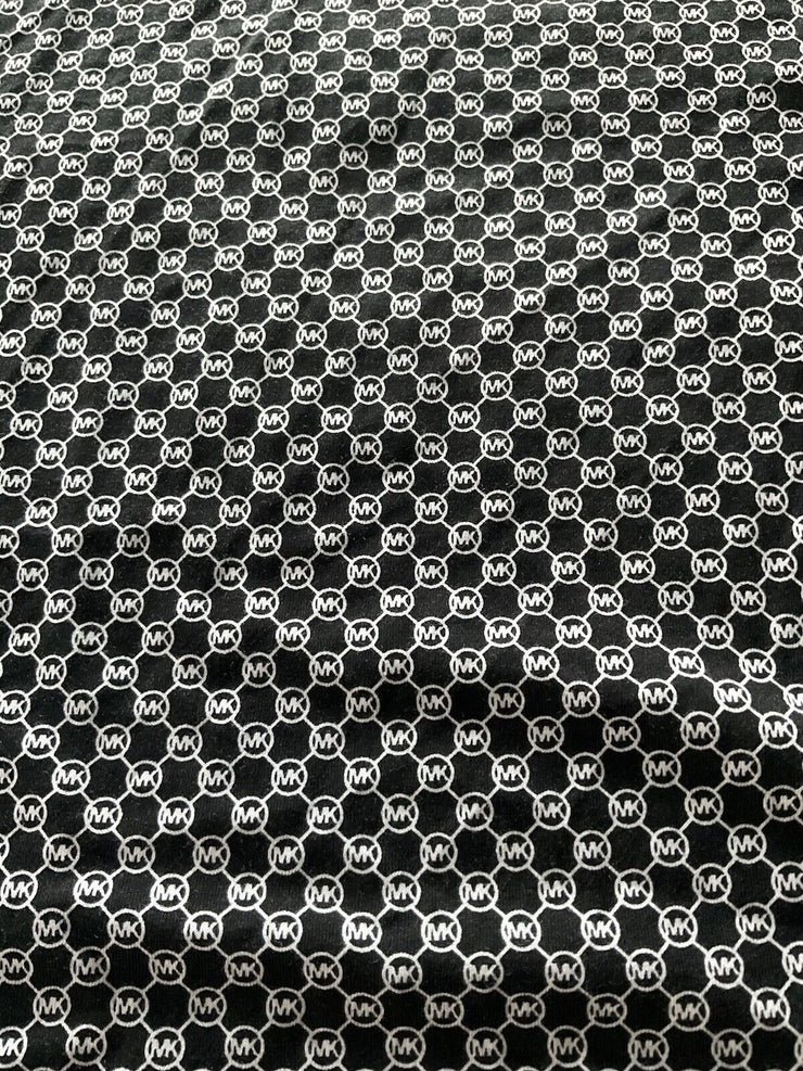 Women’s Michael Kors Black White Circle MK Shirt Size 3X