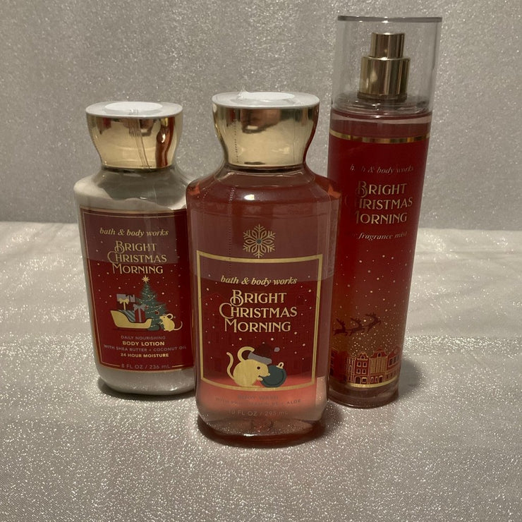 Bath and Body Works Bright Christmas Morning Set