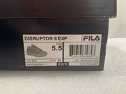 FILA Grade School Disruptor II Exp Light Blue 3XM01813-050 Size 5.5