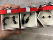 Black Trio Jewelry Set