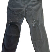 Torrid Mid-Rise Black Ripped Jegging Size 22 SHORT