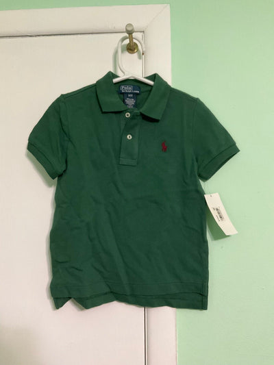 Polo Ralph Lauren Boys Green Short Sleeve Shirt