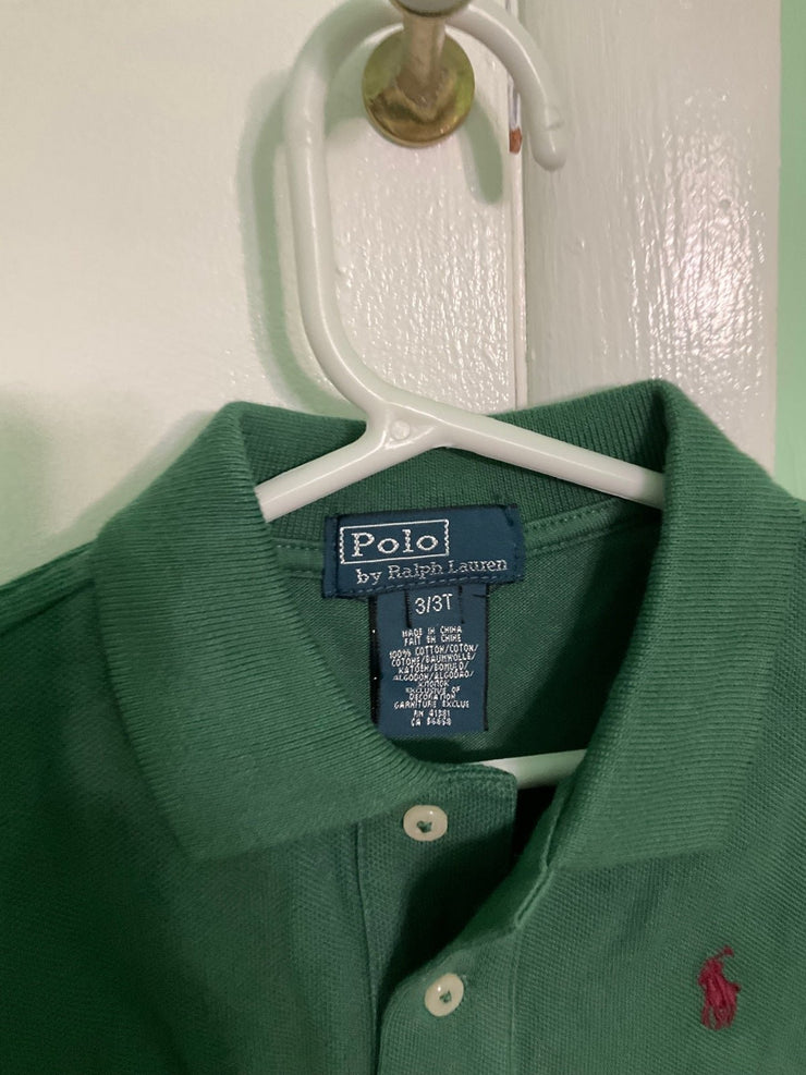 Polo Ralph Lauren Boys Green Short Sleeve Shirt
