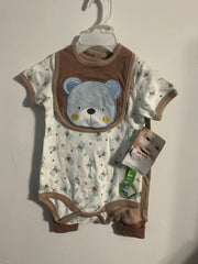 Bon Bebe Blue Bear Set