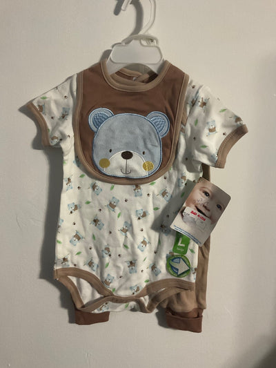 Bon Bebe Blue Bear Set