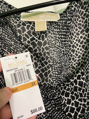 Michael Kors Cheetah Sheer Blouse