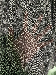 Michael Kors Cheetah Sheer Blouse