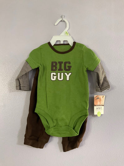 Carter’s 2-pc Green and Brown Set