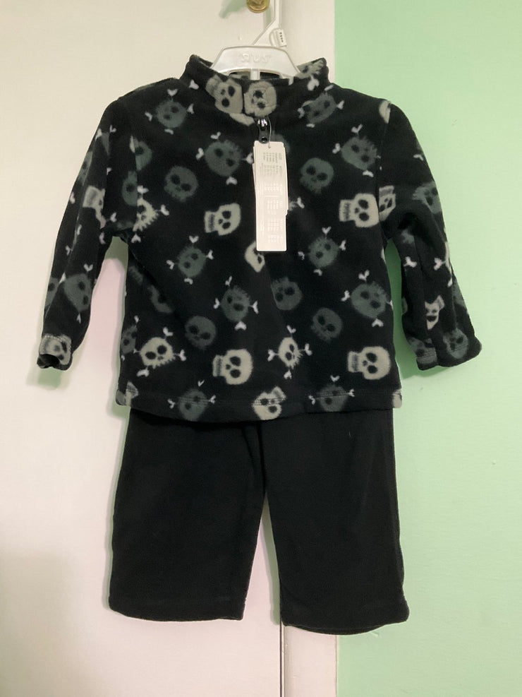 Babies R Us Skull Fleece Set