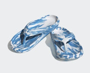 Adidas Adicane Flip Flops Cloud White Pulse Blue Size 8