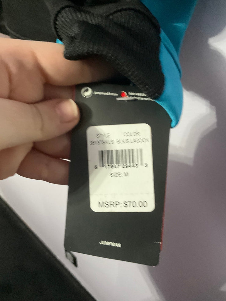 Kids Jordan Therma Fit Black and Blue Jacket
