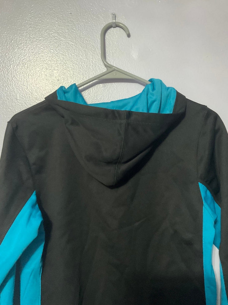 Kids Jordan Therma Fit Black and Blue Jacket