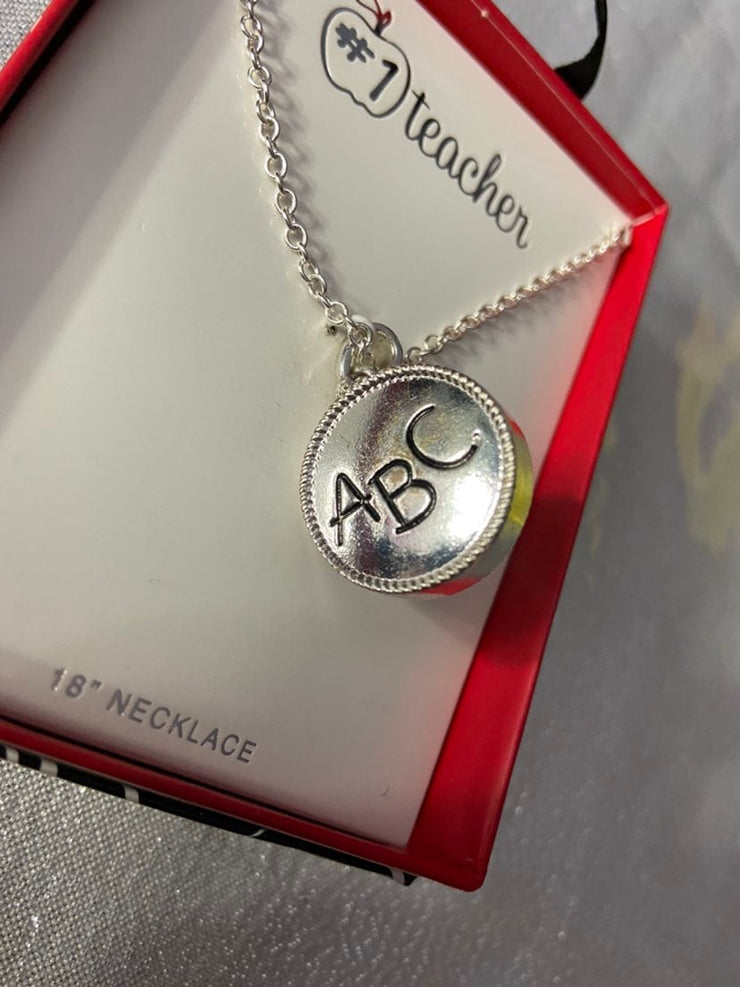 Best Teacher Necklace