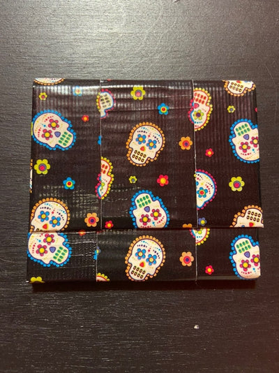 Skull Duct Tape Wallet