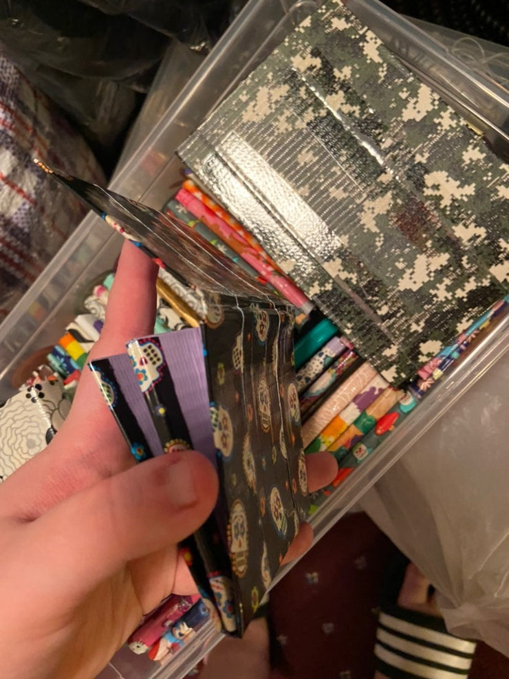 Skull Duct Tape Wallet