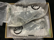 Micheal Kors Silver and Whote Cosmo Sneakers