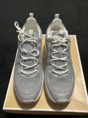Micheal Kors Silver and Whote Cosmo Sneakers