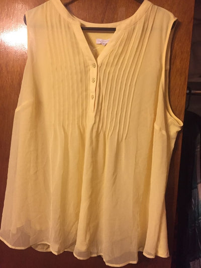 Charter Club Yellow Top