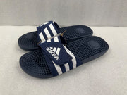 Adidas Men's Adissage Slides Navy Blue White F35579 SIZE 13